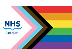NHS Lothian LGBT+ logo