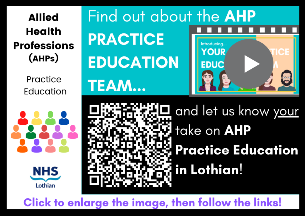 Practice Education Team advert