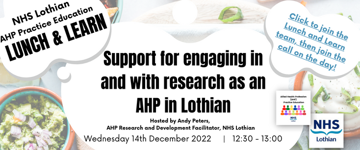 Lunch & Learn - 14 Dec 2022