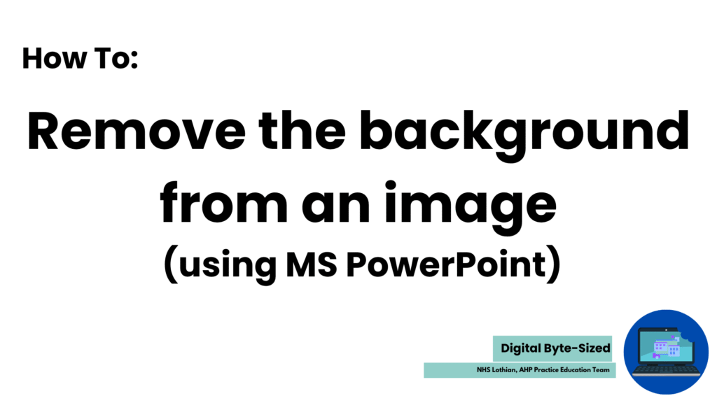 DBS thumbnail How to Remove a background