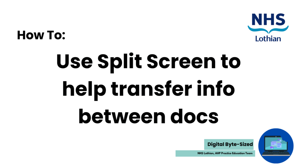 DBS Split Screen Recording