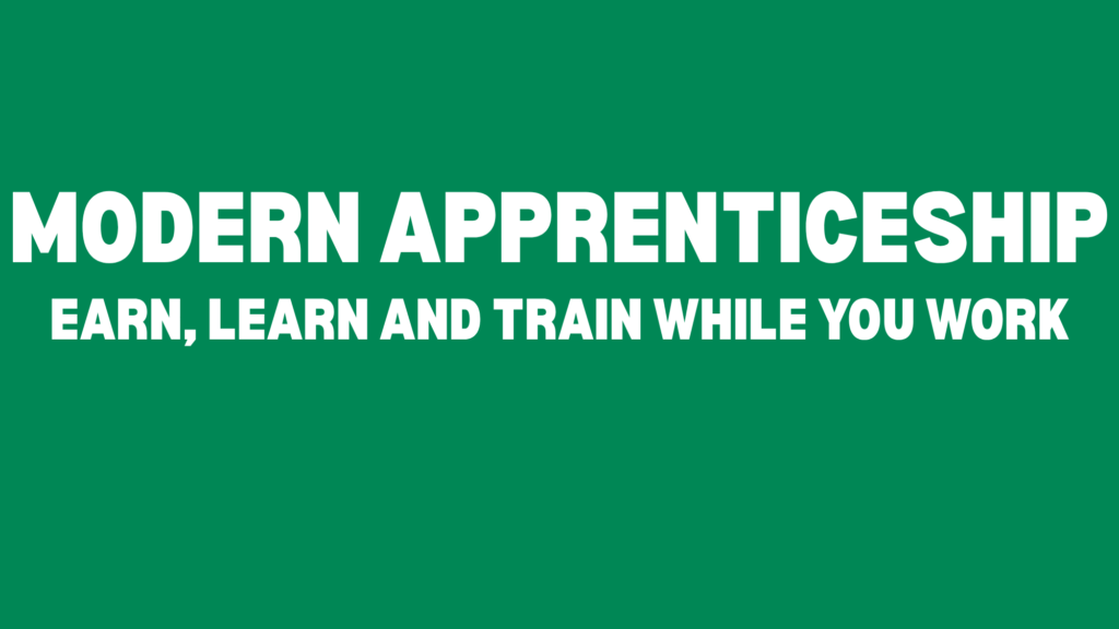 Modern Apprenticeship Pathway