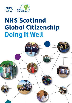 NHS Scotland Global Citizenship - Doing it Well document front cover